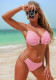 Women Sexy Triangle Bikini Swimsuit