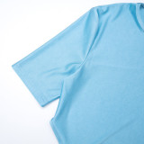 Women Chic Slim-Fit Bodysuit and Skirt Two-Piece Set