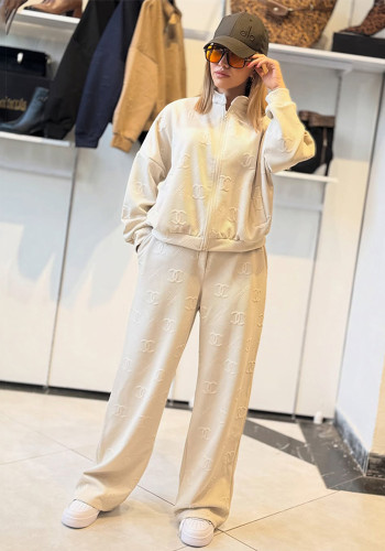 Women Winter Casual Top and Pant Two-Piece Set