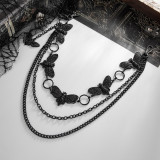 Autumn/Winter Accessories Hip-Hop Punk Moth Denim Waist Chain Belt