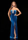Women's Party Strapless Deep V Mermaid Slim Fit Low Back Evening Dress（Processing time need 3-6 days）