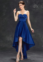 Women's Formal Party Strapless High-Low Elegant Chic Ball Gown（Processing time need 3-6 days）