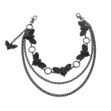 Autumn/Winter Accessories Hip-Hop Punk Moth Denim Waist Chain Belt