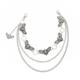 Autumn/Winter Accessories Hip-Hop Punk Moth Denim Waist Chain Belt