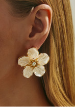 Autumn/Winter Women's Accessories Luxury Rhinestone Flower Petal Statement Earrings Autumn/Winter Women's Accessories Luxury Rhinestone Flower Petal Statement Earrings