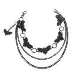 Autumn/Winter Accessories Hip-Hop Punk Moth Denim Waist Chain Belt