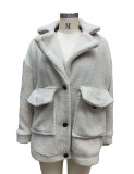 Autumn/Winter Women's Casual Fleece Warm Jacket