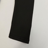 Women Winter Off-Sleeve Long-Sleeved Ruffled Bodycon Dress