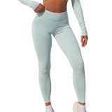 Women High-Waist Seamless Yoga Running Pants