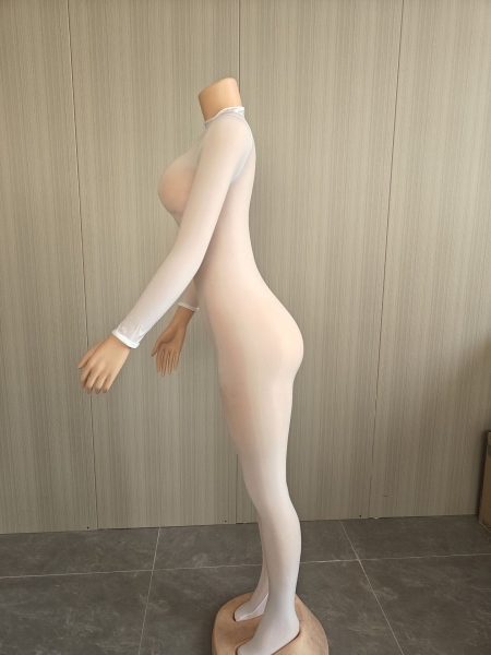 See-Through Seamless Stretch Jumpsuit for Club & Intimate Wear