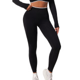 Women High-Waist Seamless Yoga Running Pants