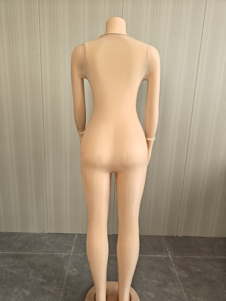 See-Through Seamless Stretch Jumpsuit for Club & Intimate Wear