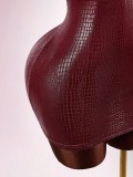 Women Solid Chic Deep V-Neck Slim-Fit Sexy Strap Bodycon Mini Dress