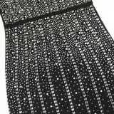 Women Beaded Strap Sexy Party Long Dress