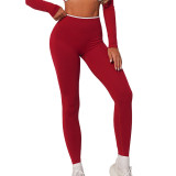 Women High-Waist Seamless Yoga Running Pants