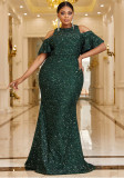 Women Formal Party Mermaid Evening Dress