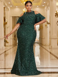 Women Formal Party Mermaid Evening Dress