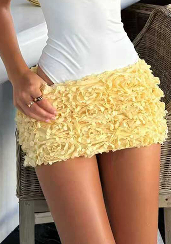 Women's Autumn Low-Waist Bodycon Pencil Skirt