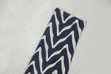 Women's Cut-Out Striped Halter Neck Long Sleeve Printed Bodycon Dress