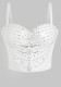 Sexy Rhinestone Strap Slim-Fit Corset Top