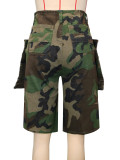 Women Pocket Camouflage Cargo Pants