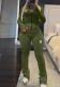 Women Autumn Top and Pant Two-Piece Set