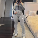 Women Autumn Top and Pant Two-Piece Set