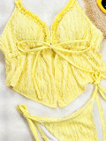 Women Sexy Bikini Beach Holidays Two Pieces Swimsuit