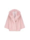 Women Pink Furry Jacket