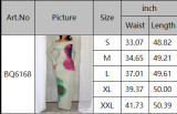 Women Off-Shoulder Long-Sleeved Printed Maxi Dress