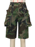 Women Pocket Camouflage Cargo Pants