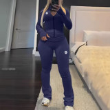 Women Autumn Top and Pant Two-Piece Set