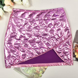 Spring Women's Sexy Irregular Mini Skirt