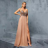 Summer Women's Chic Formal Party Strap Evening Dress