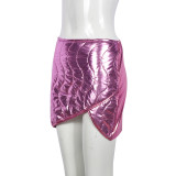 Spring Women's Sexy Irregular Mini Skirt