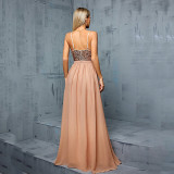 Summer Women's Chic Formal Party Strap Evening Dress