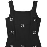 Women's Fashion Chic Elegant Beaded Strap Bodycon Mini Dress