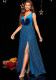 Formal Party Deep V Split Mermaid Evening Maxi Dress