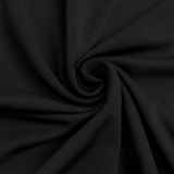 Women's Fashion Sexy Low Back Halter Deep V Solid Color Dress