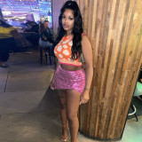 Spring Women's Sexy Irregular Mini Skirt