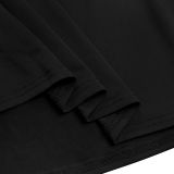 Women's Fashion Sexy Low Back Halter Deep V Solid Color Dress