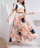 Plus Size Women Spring/Autumn Elegant Dress