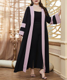 Plus Size Women Spring/Autumn Elegant Dress