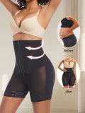 Women lace fitted body shaping pants
