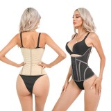 Women latex fitness waist trainer belt, waist support, shaping waist belt