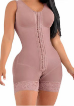 Women fitted waist bra body shaping bodysuit