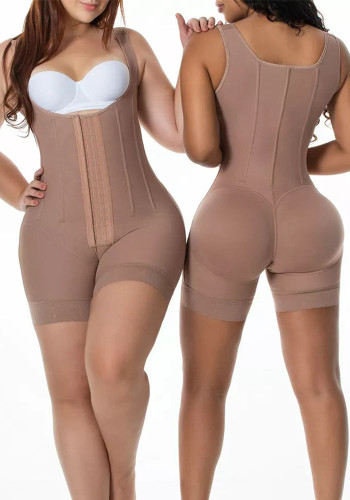 Women mesh body shaper waist trainer body shaper