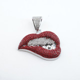 Women Sexy Diamond Pendant Hip Hop Necklace