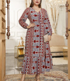 Plus Size Women Spring/Autumn Casual Dress