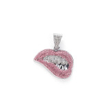 Women Sexy Diamond Pendant Hip Hop Necklace
